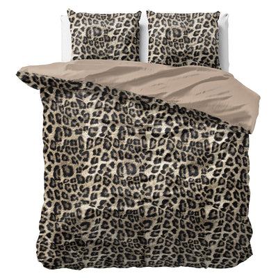 Påslakanset Velvet Panther Brown