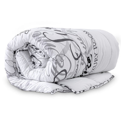 Täcke All-in-one Lazy Royal Luxury White