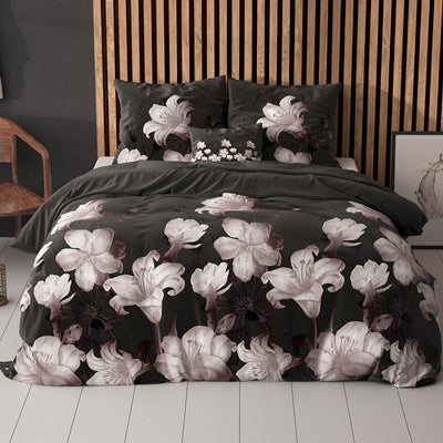 Påslakanset Dark Flower Black