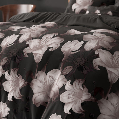 Påslakanset Dark Flower Black