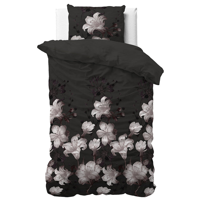 Påslakanset Dark Flower Black