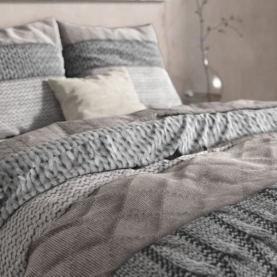 Sengesett Elin Taupe