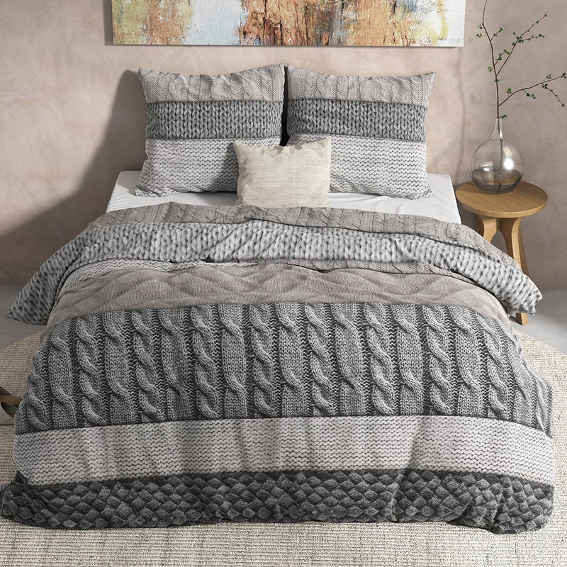 Sengesett Elin Taupe