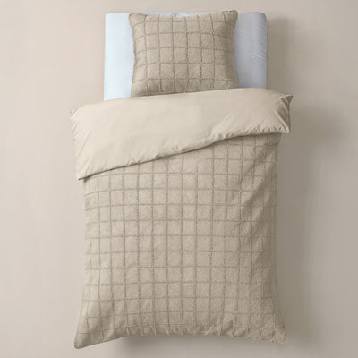 Sengesett Faux Fur Teddy Cream