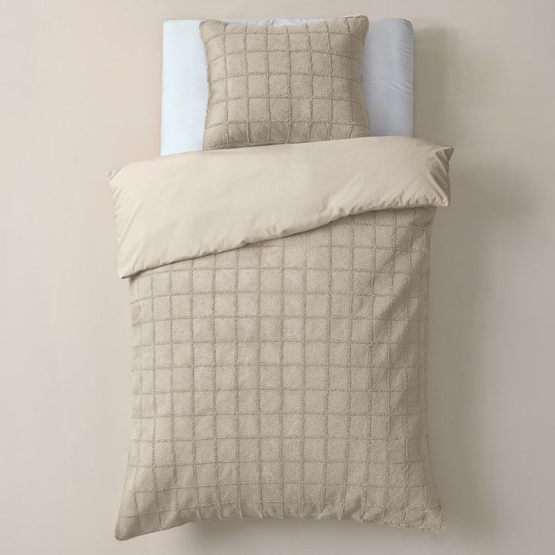 Sengesett Faux Fur Teddy Cream