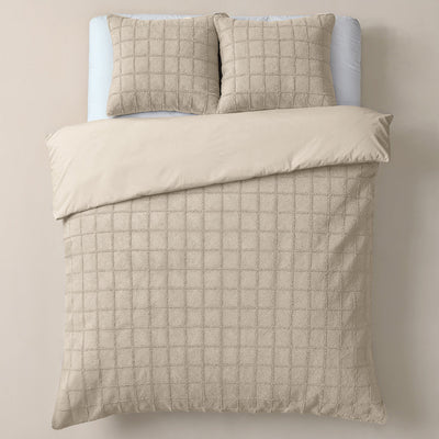 Sengesett Faux Fur Teddy Cream