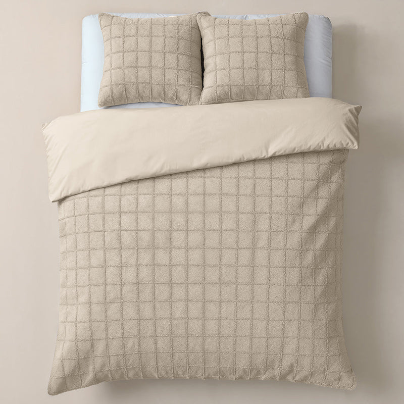 Sengesett Faux Fur Teddy Cream