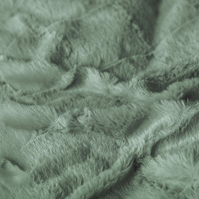 Sengesett Faux-Fur-Teddy-Green