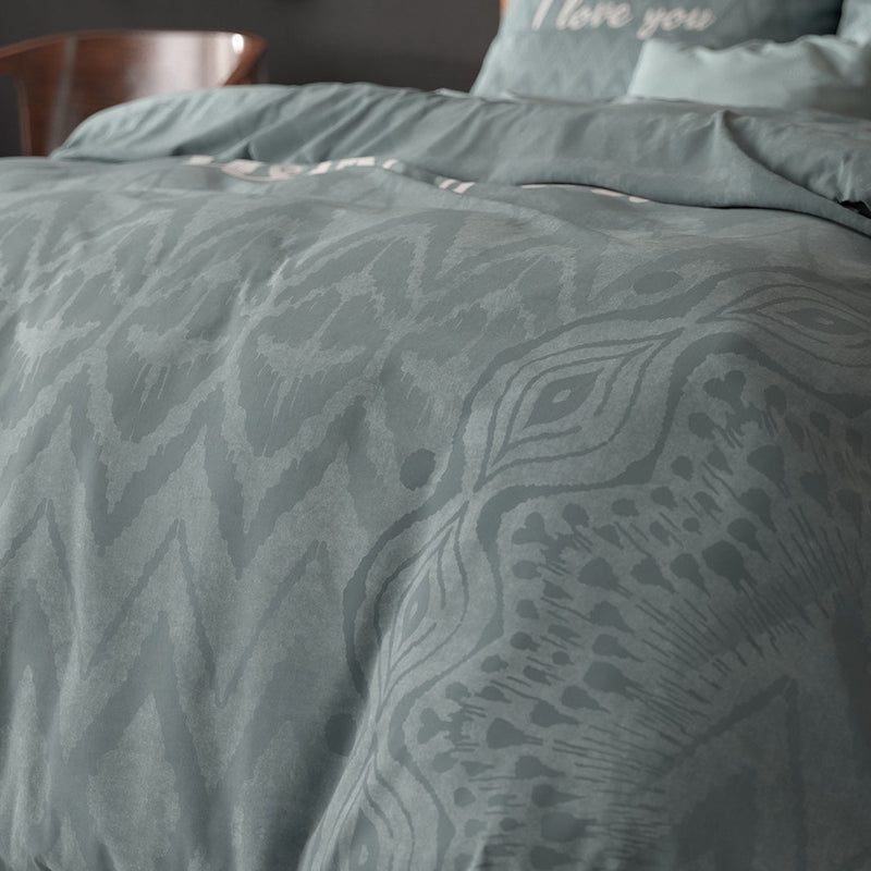 Sengesett I Love Bed Green