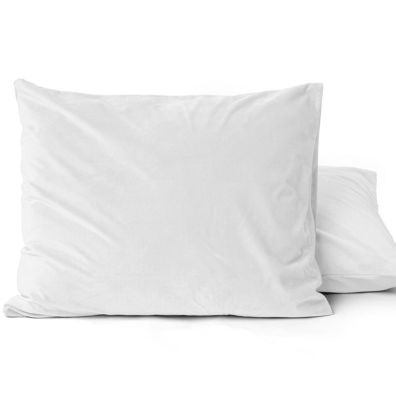 Örngott Sammet 2pk White