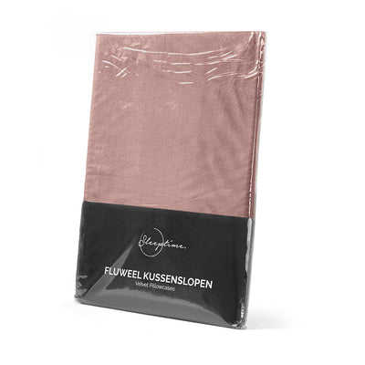 Putetrekk Velour 2pk Old Pink