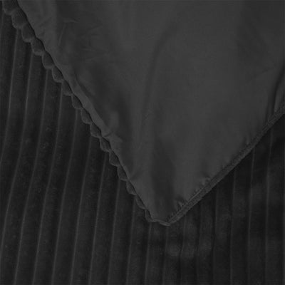 Sengesett Rib Teddy Black
