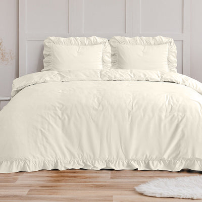 Sengesett Ruffles Cream