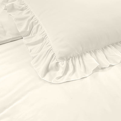 Sengesett Ruffles Cream