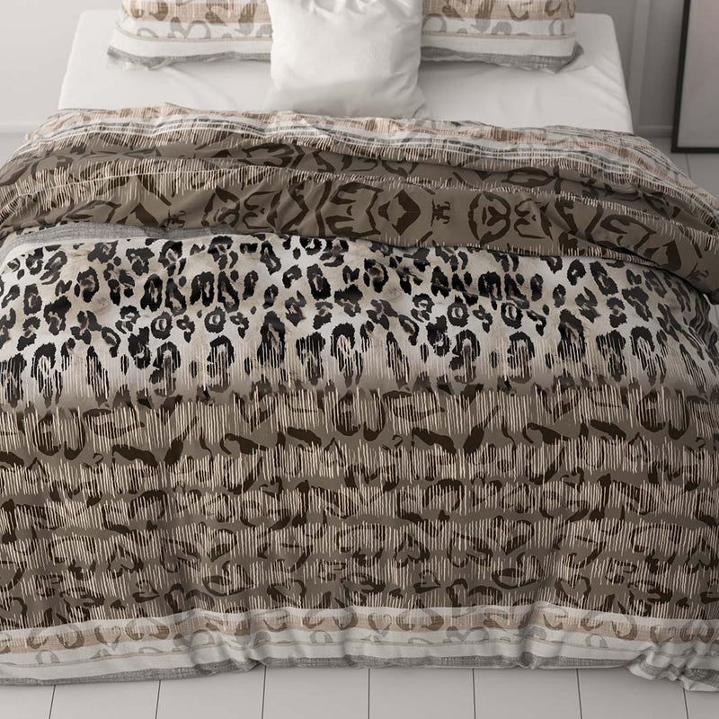 Sengesett Tiger Leopard Taupe