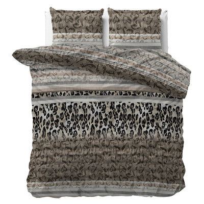 Sengesett Tiger Leopard Taupe