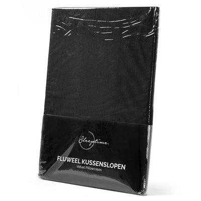Örngott Sammet 2pk Black
