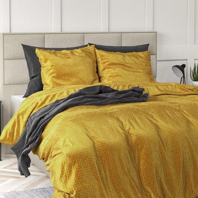 Påslakanset Velvet Fashion Gold