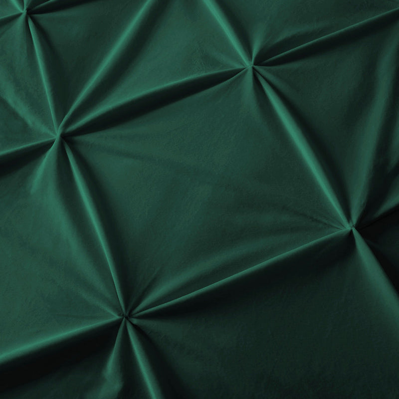 Sengesett Velvet Pintuck Green