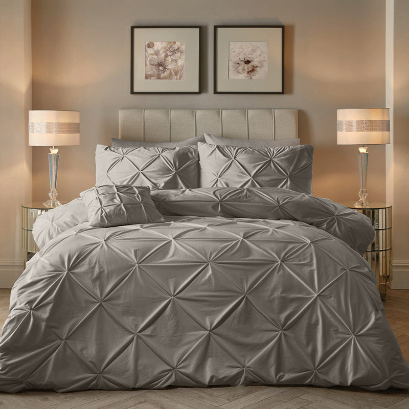 Sengesett Velvet Pintuck Sand