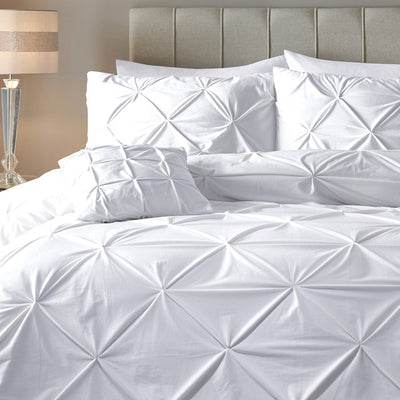 Sengesett Velvet Pintuck White