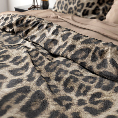 Påslakanset Velvet Panther Brown