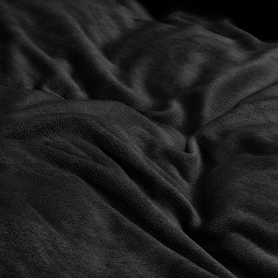 Sengesett Velvet Uni Black