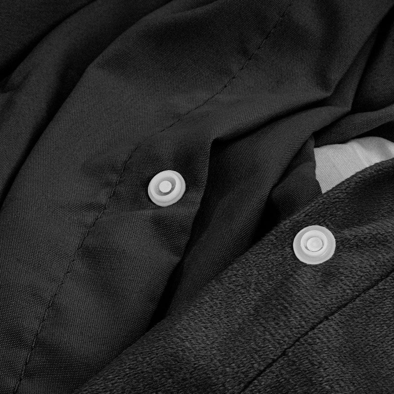Sengesett Velvet Uni Black